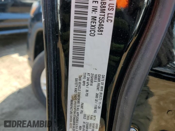2021 Jeep Compass Sport with VIN 3C4NJDAB8MT554681, listed as a Copart auction lot 50680095 with 19,750 mi miles and Salvage title. Bid and sale history available at DreamBid. Image 13.