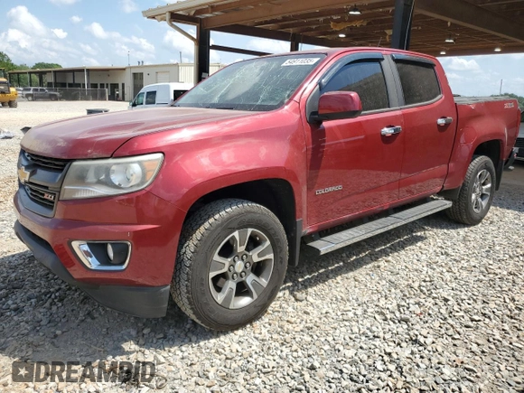 2017 Chevrolet Colorado 2WD Z71 z VIN 1GCGSDEN4H1290284, wystawiony jako Copart lot #54911035 z przebiegiem 120 896 mil mil oraz Szkoda całkowita • Salvage title. Historia ofert i sprzedaży dostępna na DreamBid. Obrazek 1.