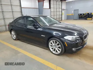 2011 BMW 5 Series 535i with VIN WBAFR7C58BC801354, listed as a Copart auction lot 50612135 with 164,237 mi miles and Salvage Title. Bid and sale history available at DreamBid. Image 4.