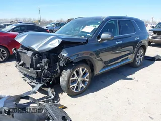 2020 Hyundai Palisade SEL with VIN KM8R34HE7LU091654, listed as a IAAI auction lot 41809048 with 87,984 mi miles and . Bid and sale history available at DreamBid. Image 18.