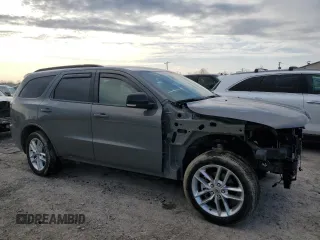 2023 Dodge Durango GT Plus with VIN 1C4RDJDG3PC655190, listed as a Copart auction lot 49783755 with 14,518 mi miles and Salvage title. Bid and sale history available at DreamBid. Image 4.