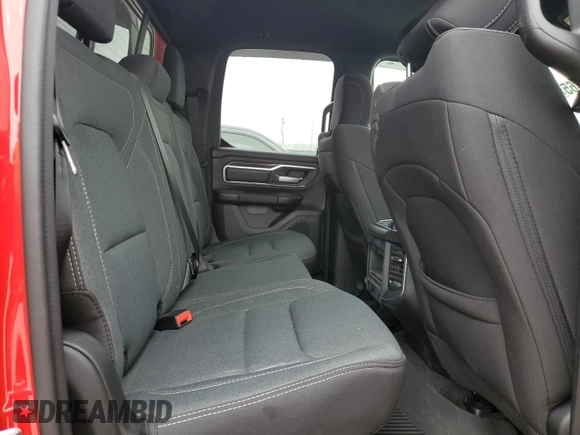 2023 Ram 1500 Big Horn with VIN 1C6RRFBG4PN525383, listed as a Copart auction lot 43139465 with 20,769 mi miles and Salvage Title. Bid and sale history available at carsss.com. Image 10.