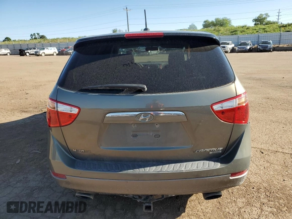 2007 Hyundai Veracruz GLS with VIN KM8NU73C97U012381, listed as a Copart auction lot 61043025 with 224,260 mi miles and Salvage title. Bid and sale history available at DreamBid. Image 6.