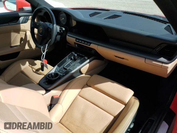2022 Porsche 911 Carrera with VIN WP0AA2A92NS205440, listed as a Copart auction lot 78298794 with 0 mi miles and Salvage Title. Bid and sale history available at carsss.com. Image 8.