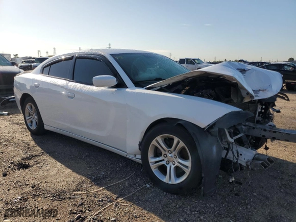 2019 Dodge Charger SXT with VIN 2C3CDXBG9KH664160, listed as a Copart auction lot 50372315 with 0 mi miles and Salvage Title. Bid and sale history available at carsss.com. Image 4.