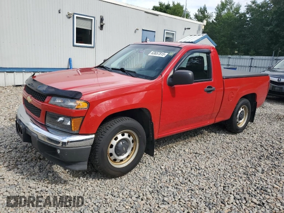 2012 Chevrolet Colorado Work Truck with VIN 1GCCSBF91C8161312, listed as a Copart auction lot 63657815 with 90,373 mi miles and Clean title. Bid and sale history available at DreamBid. Image 1.