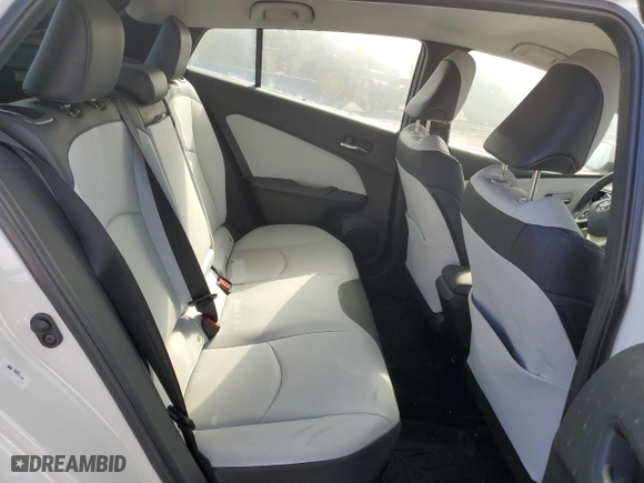 2017 Toyota Prius Two with VIN JTDKARFU6H3049167, listed as a Copart auction lot 45735005 with 0 mi miles and Salvage Title. Bid and sale history available at carsss.com. Image 10.