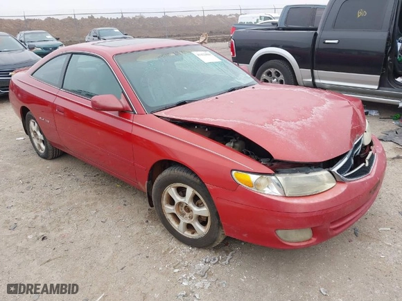 2000 Toyota Camry Solara SE with VIN 2T1CF22P7YC324758, listed as a IAAI auction lot 41422880 with 296,887 mi miles. Bid and sale history available at carsss.com. Image 1.