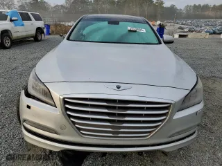 2016 Hyundai Genesis 3.8L with VIN KMHGN4JE7GU144113, listed as a Copart auction lot 43330685 with 76,164 mi miles and Salvage Title. Bid and sale history available at carsss.com. Image 5.