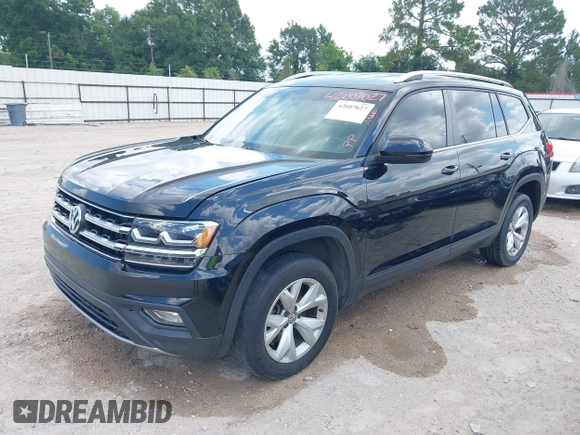 2018 Volkswagen Atlas SE z VIN 1V2KR2CA0JC575146, wystawiony jako IAAI lot #42607627 z przebiegiem 104 521 mil mil oraz . Historia ofert i sprzedaży dostępna na DreamBid. Obrazek 2.