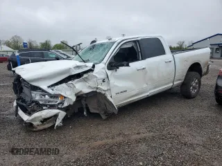 2023 Ram 2500 Laramie with VIN 3C6UR5FL3PG588625, listed as a Copart auction lot 55645065 with Not provided miles and Salvage title. Bid and sale history available at DreamBid. Image 1.