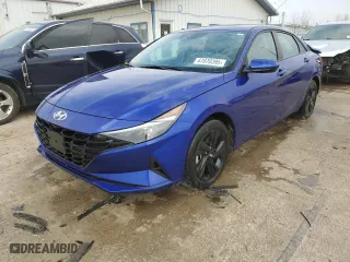 2023 Hyundai Elantra SEL with VIN KMHLM4AG3PU471434, listed as a Copart auction lot 47070395 with 33,995 mi miles and Salvage Title. Bid and sale history available at carsss.com. Image 1.