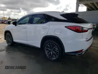2022 Lexus RX with VIN 2T2YZMDA3NC309960, listed as a Copart auction lot 65665624 with 18,695 mi miles and Salvage Title. Bid and sale history available at carsss.com. Image 2.