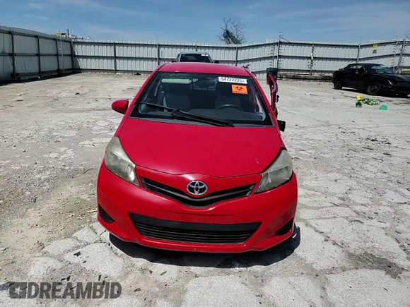 2012 Toyota Yaris L z VIN JTDJTUD36CD518179, wystawiony jako Copart lot #54722225 z przebiegiem 80 122 mil mil oraz Szkoda całkowita • Salvage title. Historia ofert i sprzedaży dostępna na DreamBid. Obrazek 13.