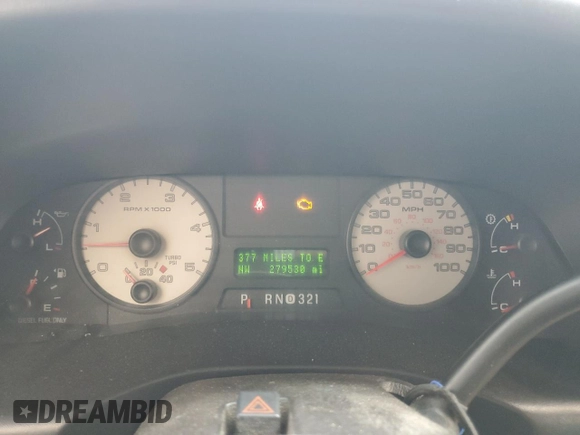 2006 Ford F-250 XL with VIN 1FTSW21P66EC04277, listed as a Copart auction lot 59732765 with 279,530 mi miles and Salvage title. Bid and sale history available at DreamBid. Image 9.