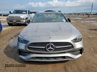 2024 Mercedes-Benz C 300 with VIN W1KAF4GB8RR164869, listed as a Copart auction lot 55631285 with 10,337 mi miles and Salvage title. Bid and sale history available at DreamBid. Image 5.