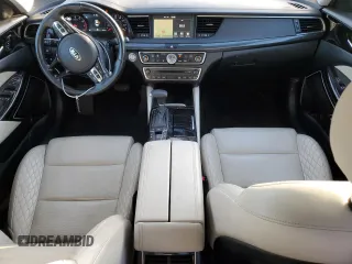 2017 Kia Cadenza Premium with VIN KNALC4J1XH5069485, listed as a Copart auction lot 81542584 with 76,134 mi miles and Salvage Title. Bid and sale history available at carsss.com. Image 8.