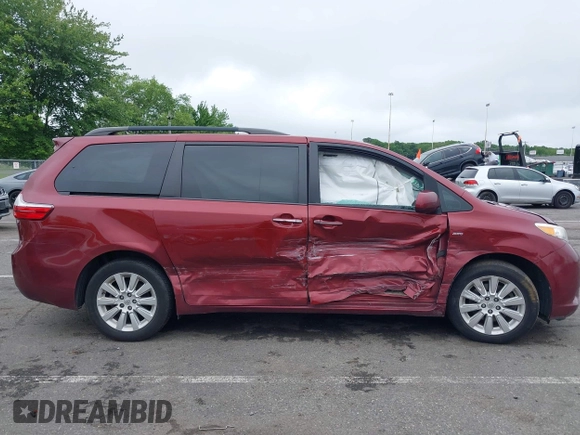 2016 Toyota Sienna Limited with VIN 5TDDK3DC8GS143643, listed as a IAAI auction lot 42445432 with 131,069 mi miles and . Bid and sale history available at DreamBid. Image 13.