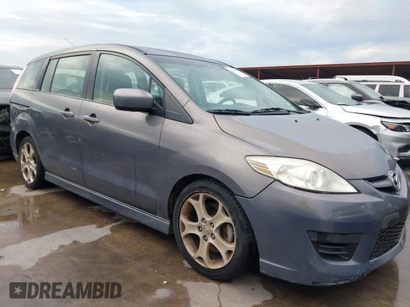 2010 Mazda 5 Sport z VIN JM1CR2W37A0387373, wystawiony jako IAAI lot #42356053 z przebiegiem 130 913 mil mil oraz . Historia ofert i sprzedaży dostępna na DreamBid. Obrazek 1.