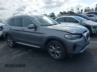 2024 BMW X3 sDrive30i with VIN 5UX43DP02R9U43683, listed as a IAAI auction lot 41432529 with 2,130 mi miles and . Bid and sale history available at DreamBid. Image 13.