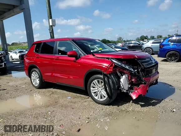 2023 Mitsubishi Outlander ES z VIN JA4J3TA80PZ028429, wystawiony jako Copart lot #51299855 z przebiegiem 158 266 mil mil oraz Szkoda całkowita • Salvage title. Historia ofert i sprzedaży dostępna na DreamBid. Obrazek 14.