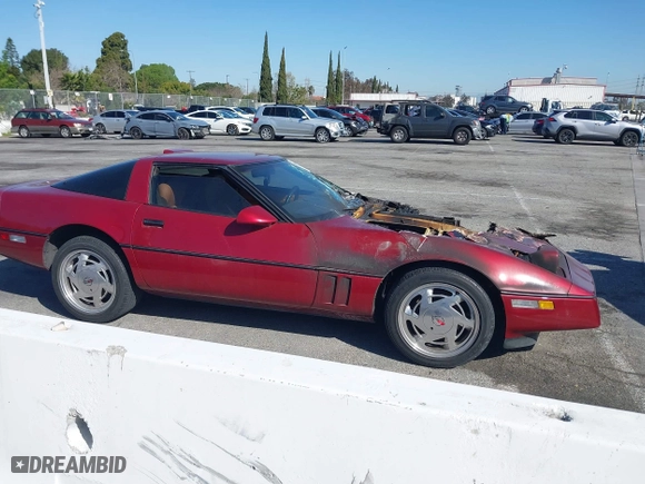 1989 Chevrolet Corvette with VIN 1G1YY2180K5102974, listed as a IAAI auction lot 41808694 with 1 mi miles. Bid and sale history available at carsss.com. Image 13.