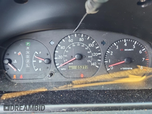 2000 Toyota Solara SE with VIN 2T1CF22P2YC287215, listed as a Copart auction lot 62661435 with 65,371 mi miles and Clean title. Bid and sale history available at DreamBid. Image 9.