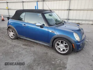 2006 MINI Convertible S with VIN WMWRH33526TL93206, listed as a Copart auction lot 46114075 with 60,526 mi miles and Salvage title. Bid and sale history available at DreamBid. Image 4.