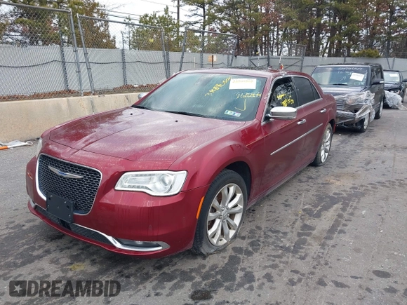 2017 Chrysler 300 with VIN 2C3CCAKG4HH604148, listed as a IAAI auction lot 38890500 with 1 mi miles. Bid and sale history available at carsss.com. Image 19.