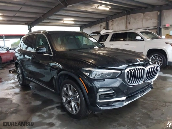 2019 BMW X5 xDrive40i with VIN 5UXCR6C59KLL12458, listed as a IAAI auction lot 41910665 with 80,287 mi miles. Bid and sale history available at carsss.com. Image 1.