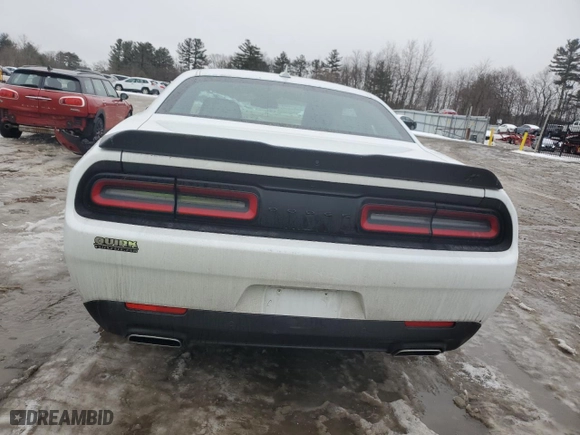 2022 Dodge Challenger GT with VIN 2C3CDZKG3NH149512, listed as a Copart auction lot 44721215 with 19,734 mi miles and Salvage Title. Bid and sale history available at carsss.com. Image 6.