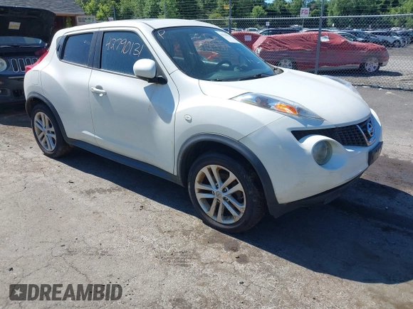 2013 Nissan Juke S with VIN JN8AF5MV5DT228588, listed as a IAAI auction lot 42790131 with 174,133 mi miles and . Bid and sale history available at DreamBid. Image 1.
