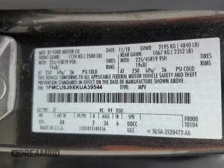 2019 Ford Escape Titanium с VIN 1FMCU9J9XKUA39544, выставлен на аукционе Copart как лот 62363005 с пробегом 80 831 миль миль и Списание • Salvage title. История ставок и продаж доступна на DreamBid. Изображение 14.