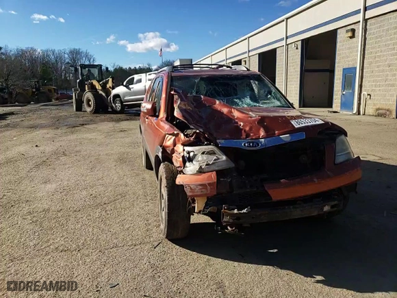 2009 Kia Borrego EX with VIN KNDJJ741395016402, listed as a Copart auction lot 86533704 with 0 mi miles and Salvage Title. Bid and sale history available at carsss.com. Image 12.