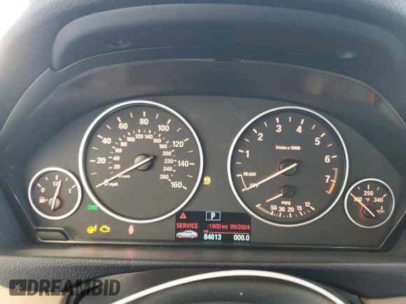 2018 BMW 3 Series 320i with VIN WBA8E1G5XJNU90685, listed as a Copart auction lot 84178894 with 84,614 mi miles and Salvage Title. Bid and sale history available at DreamBid. Image 9.