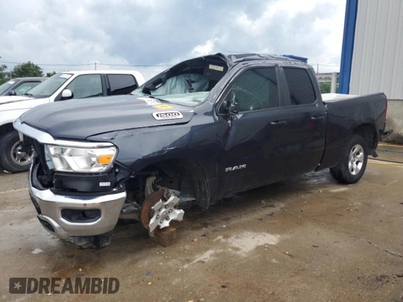 2021 Ram 1500 Big Horn with VIN 1C6SRFBT4MN788919, listed as a Copart auction lot 59775135 with Not provided miles and Non repairable. Bid and sale history available at DreamBid. Image 1.
