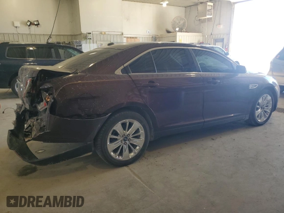 2010 Ford Taurus Limited with VIN 1FAHP2FWXAG138150, listed as a Copart auction lot 53135915 with 95,720 mi miles and Salvage Title. Bid and sale history available at carsss.com. Image 3.