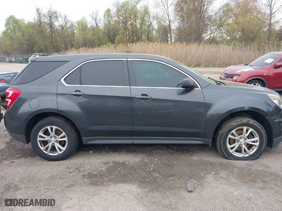 2017 Chevrolet Equinox LS with VIN 2GNFLEEK8H6151610, listed as a IAAI auction lot 42016105 with 155,428 mi miles. Bid and sale history available at carsss.com. Image 13.