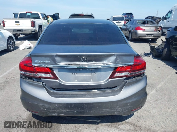 2013 Honda Civic LX with VIN 19XFB2F55DE252598, listed as a IAAI auction lot 42490248 with 115,550 mi miles and . Bid and sale history available at DreamBid. Image 16.