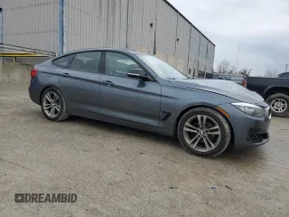 2015 BMW 3 Series GT 328i xDrive with VIN WBA8Z5C58FD671749, listed as a Copart auction lot 38565093 with 78,061 mi miles. Bid and sale history available at carsss.com. Image 4.