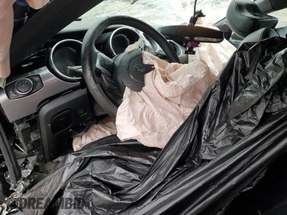 2015 Ford Mustang EcoBoost with VIN 1FA6P8TH9F5333790, listed as a Copart auction lot 52041535 with Not provided miles and Salvage title. Bid and sale history available at DreamBid. Image 8.