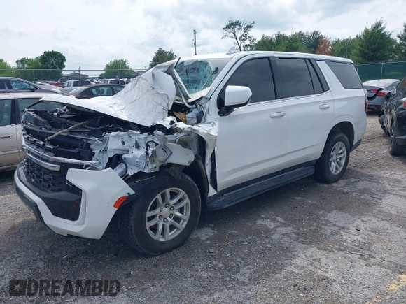 2021 Chevrolet Tahoe Commercial z VIN 1GNSKLEDXMR359932, wystawiony jako IAAI lot #42275551 z przebiegiem 24 mil mil oraz . Historia ofert i sprzedaży dostępna na DreamBid. Obrazek 16.