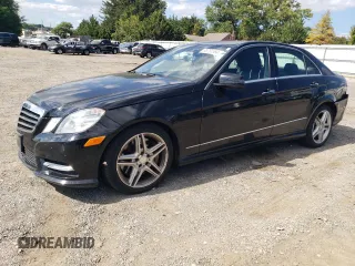 2013 Mercedes-Benz E 550 Sport with VIN WDDHF9BB7DA677721, listed as a Copart auction lot 63751584 with 139,025 mi miles and Salvage title. Bid and sale history available at DreamBid. Image 1.