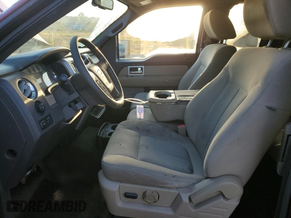 2009 Ford F-150 STX with VIN 1FTRX12899FB22037, listed as a Copart auction lot 48327745 with 0 mi miles and Salvage Title. Bid and sale history available at carsss.com. Image 7.
