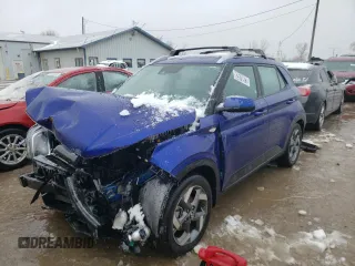 2021 Hyundai Venue SEL with VIN KMHRC8A3XMU073196, listed as a Copart auction lot 48167204 with Not Provided miles and Salvage Title. Bid and sale history available at carsss.com. Image 1.