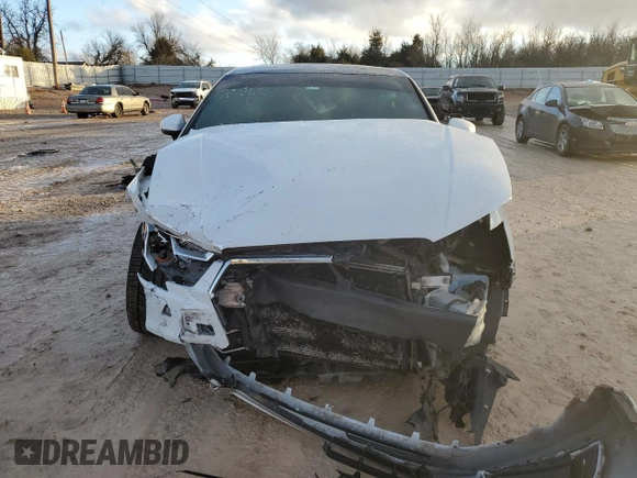 2018 Audi A3 Sedan Premium with VIN WAUAUGFF2J1000572, listed as a Copart auction lot 81092913 with 0 mi miles. Bid and sale history available at carsss.com. Image 5.
