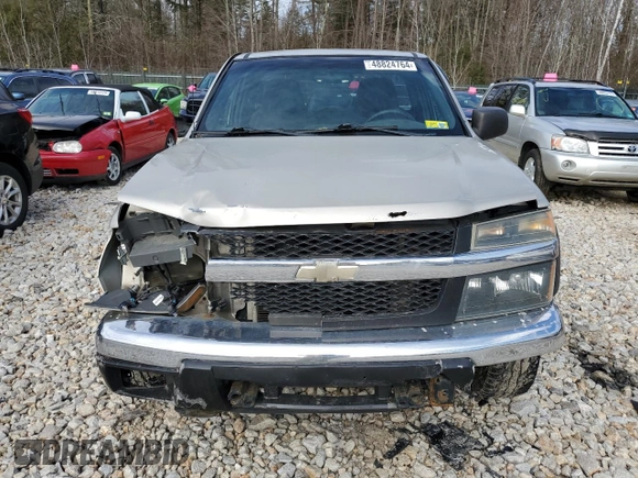2005 Chevrolet Colorado Z85 with VIN 1GCDT146858182181, listed as a Copart auction lot 71338904 with 210,709 mi miles and Non repairable. Bid and sale history available at DreamBid. Image 5.