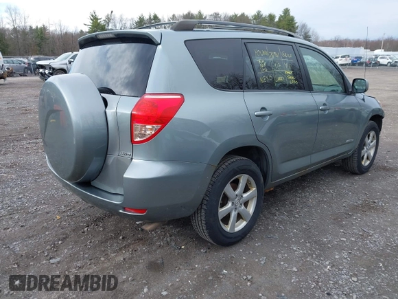 2008 Toyota RAV4 Ltd with VIN JTMBK31V686034421, listed as a IAAI auction lot 42041647 with 176,965 mi miles. Bid and sale history available at carsss.com. Image 4.