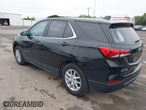 2023 Chevrolet Equinox LT with VIN 3GNAXKEG8PL234974, listed as a IAAI auction lot 42363399 with 15,583 mi miles and . Bid and sale history available at DreamBid. Image 3.