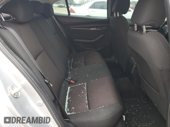 2021 Mazda 3 2.0 with VIN JM1BPAA78M1314033, listed as a Copart auction lot 87725525 with 58,876 mi miles and Salvage Title. Bid and sale history available at DreamBid. Image 10.
